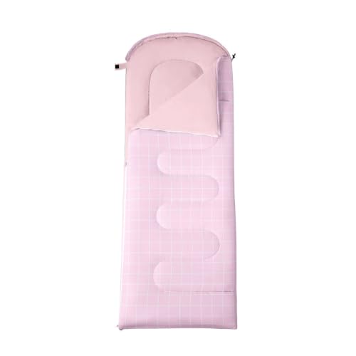 Feelyou Grid Kids Bolsa de Dormir 50-77°F 3 Estaciones para Clima Cálido y Frío, Bolsa Portátil para Camping, Senderismo, Exterior e Interior miniatura 3