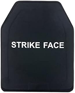 Night-Light Hard Grade 4/5/6 Bulletproof Steel Plate, Combat Protection Plate, 2.3mm/4.2mm/6.0mm Thick(Size:2.3mm×250mm×300mm,Color:Black)