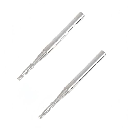 2Pcs Silver Professional Windshield Glass Drill Auto Glass Wind Shield Chip Repair 1MM Repair Tool DIY 1mm Car Windshield Repair Kit Crack Tools Body Repair Tools
