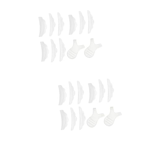 Beatifufu 2 Sets Lash Extension Tools Eyelash Kits Extensions Kit Safe Silicone Pads