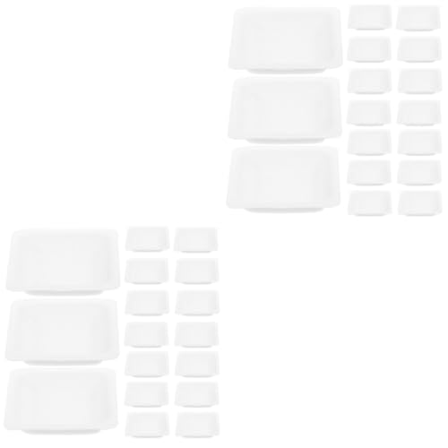 FUNOMOCYA 100 Pcs Weighing Vessel Weighing Vessel Sample Plates Weigh Boats Weighing Dishes Weighing Plate Weighing Tray Labs Supplies Balance Weighing Pans Storage Trays Plastic