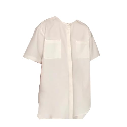 Chemise homme col debout anti-transpiration en soie de glace ample style asiatique