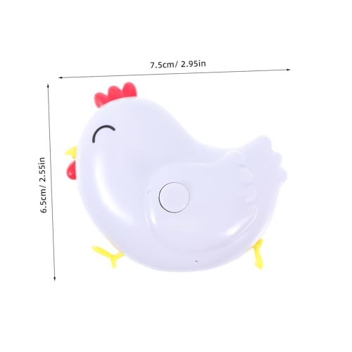 Cinta métrica retráctil con diseño de pollito UKCOCO miniatura 2