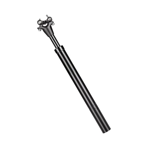 Tija de sillín de suspensión para bicicleta de carretera, amortiguadores, tija de sillín de bicicleta ajustable con resorte helicoidal de aleación de aluminio
