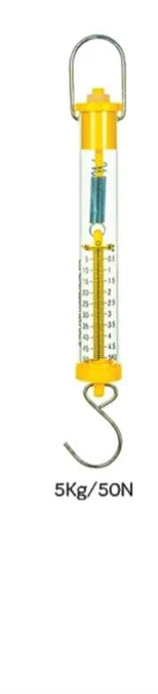 Aumcosmic Acrylic Spring balance Newton Force Meter Dynamometer with Dual Scale labelled upto 5Kg(50N) - 2 pcs-picture-14