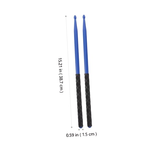 Juego de 3 pares de baquetas de nailon para práctica y percusión miniatura 4