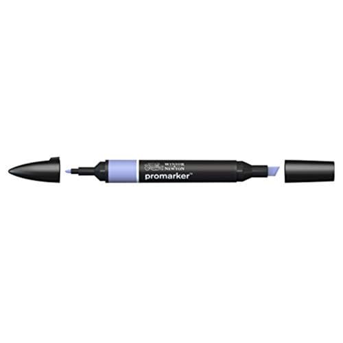 Image of Winsor & Newton Promarker, Alcohol Based Markers, Bluebell (V127), Double Tipped Drawing Marker Set for Artists, Graphic Designers, Illustrators - Chisel & Fine Twin Tip, Streak Free Coverage