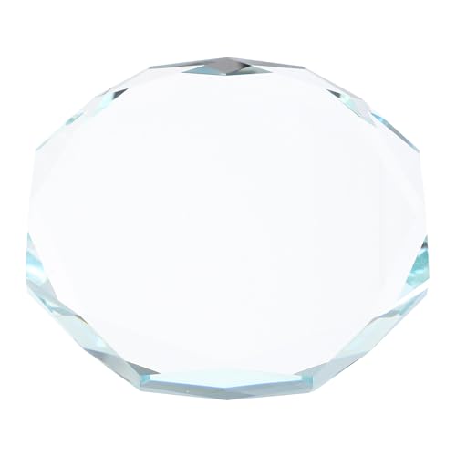 OUNONA Expositor de Cristal Transparente...