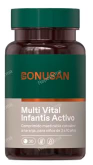 Pack de 2 - Multi Vital Infantis Complejo Vitamínico Masticable (30 Comprimidos) – Lote de 60 Pastillas