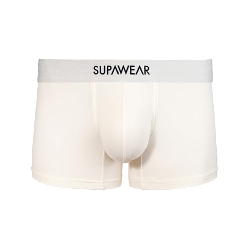 Bóxers ajustados hombre Supawear Neon Trunk Ivory de calidad premium