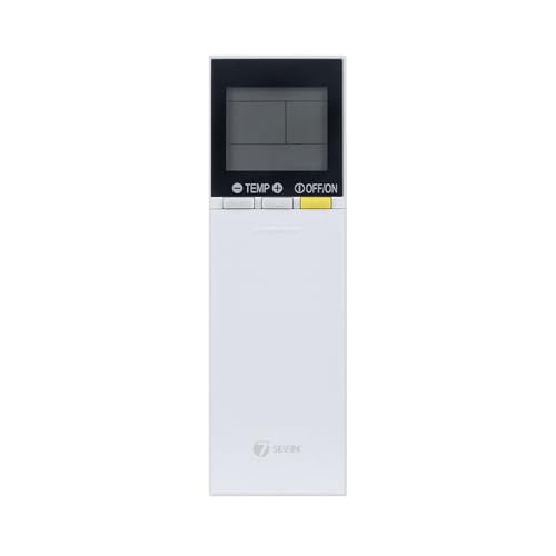 Image of 7SEVEN Compatible with Mitsubishi AC Remote Control SG15C Model 219C Suitable for MSZ-FM35VA-V1 MSZ-FH10VA-N1 Split & Window 1 1.5 2 Ton AC - Match Keys Exactly to Replicate Genuine Remote Function