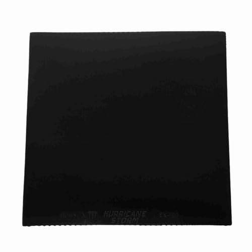 Extended Service Life Table Tennis Rubber Coated Adhesive Rackets Great for Small Strength Athletes Red (Black)