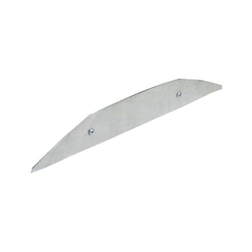 Tapa final metalica 240x34mm pour finition de goulotte