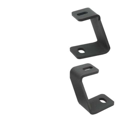 Supports de montage pour éclairage de capot voiture en aluminium CNC - Fixation pilier avant 1 paire