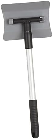 GANAZONO 1PC Snow Shovel Winter Ice Remover Snow Removal Shovel car ice Scrapper Snow Scraper Snow Removal Broom Ice Scraper Snow Brush Cars Cars Child Stainless Steel Aluminum Alloy deicer