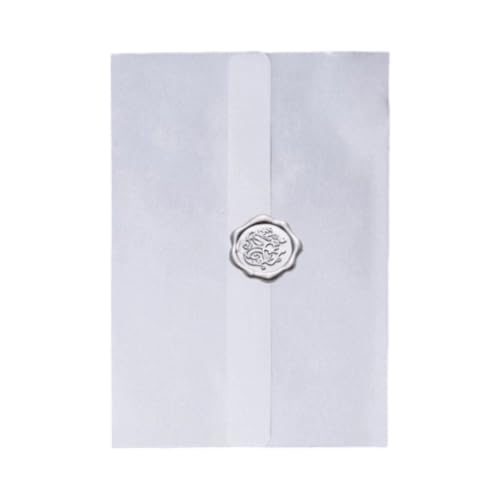 Enveloppes élégantes avec sceau de cire autocollantes pour invitations de fête