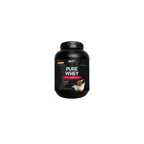 Eafit Pure Whey - Double Chocolate 750g - Muscle Growth - Tri-Source whey Protein - Fast Absorption - Contains Amino acids and Digestive enzymes - HIGH Amino Complex - Source of Vitamins and Minerals