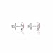 TOUS New Color - Pendientes de Plata de Primera Ley y Cuarcita...