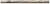 Philadelphia Travertine HONED 3/4" X 12" Bullnose Trim Liner Tile -1 Piece
