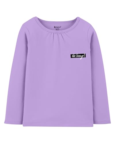 Image of KYDA KIDS Girl's 100% Cotton Antibacterial Full Sleeve Solid T-Shirt (Pack of 1)