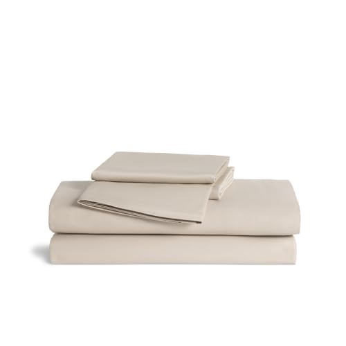 Brooklinen Luxe Sateen Sheet Set Hotel-Quality Luxury - Twin Abyss | Buttery-soft 100% long-staple cotton sateen silky & hotel-quality; softest sheets; breathable & durable; cool & luxurious. product thumbnail 11