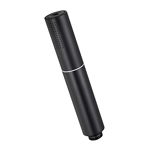 Cabezal de ducha manual redondo LaseVe negro