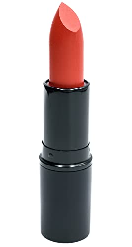 Image of Pure Ziva Tequila Sunrise Sunset Deep Red Orange Tangerine Moisturizing Lip Cream Lipstick Color Paraben, Lanolin & Cruelty Free, No Animal Testing