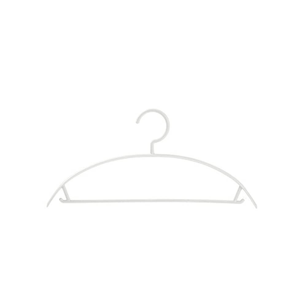 GONMDOPY Coat Hangers,2/5Pcsng Clothes Hangers for Clothes Rail & Closet, Clothing Hanger,Non Slip and Space Saving Clothes Hanger with Hook/White/2Pcs
