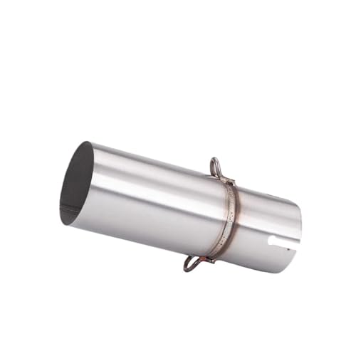 Silencieux d'échappement moto tube intermédiaire adaptateur 38 40 42 45 51 mm section centrale