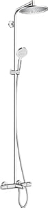 hansgrohe – hansgrohe Crometta S - Duschsystem mit Wannenthermostat, Reg