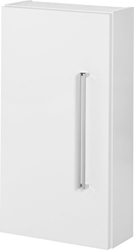 Preisvergleich Produktbild FACKELMANN Hängeschrank Lugano, Hochglanz weiß Anschlag Links