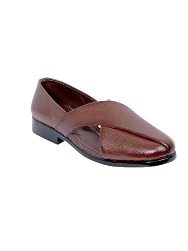 PESHAWARI MENS HIGH QUAITY LEATHER OUTDOOR CASUAL SANDALS (BROWN, numeric_12) (B0C2867PWY) Amazon Price History, Amazon Price Tracker