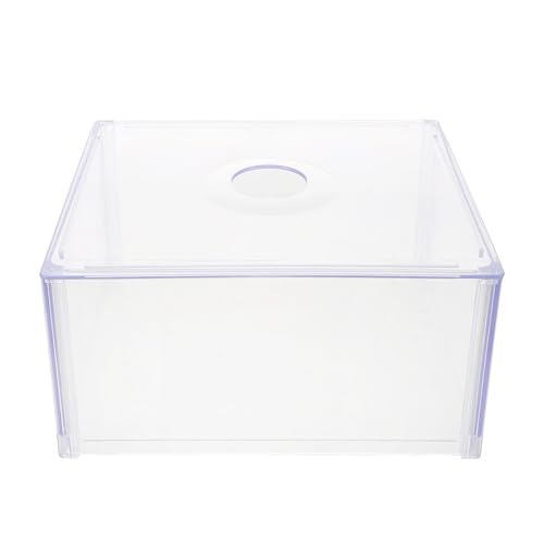 Cabilock Funda Protectora Acrílica Transparente para Báscula Digital de Precisión Accesorio Antiviento para Pesaje de Joyas y Cocina Cubierta Resistente para Balanza Electrónica de