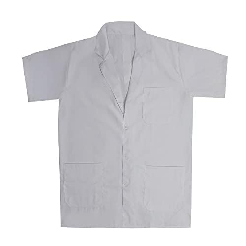 shakuntla Unisex Doctor Lab Coat Apron Half Sleeves For for Medical Student & Doctors White (Pack of 1)-picture-33