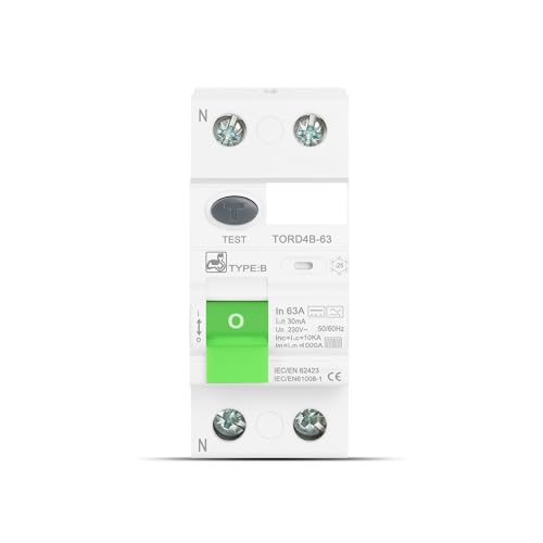 Disjoncteur fuite de terre RCD Type B évite les pannes de borne EVSE 2P - 4