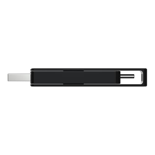 PNY 512GB Duo Link V3 USB 3.2 Gen 2 Type-C & Type-A OTG Flash Drive Extreme Speeds Read/Write 1000/800MB/s External Mobile Storage Compatible with Smartphone/Tablet/Laptops/Desktops
