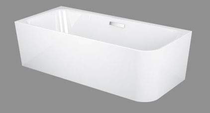 Bette Art IV Eck-Badewanne 185x80cm, 2 Rückenschrägen, 3480 CERHK, Ecke Links, Farbe: Weiß - 3480-000CERHK