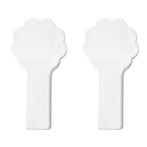 UKCOCO 2pcs Toilet lid White Toilet seat Lifter lid Lifter Avoid Touching no Toilet Lift Handle Toilet seat Cover for Kids Toilet Cover Handles Hygienic Handle Cover Child Household