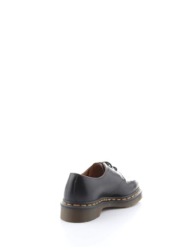 Dr Martens Unisex. 11838002 Sapatos De Couro 1461 Preto Liso (40), Plano, CordãO, Casual - 3