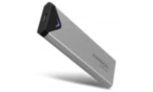 Axagon Eem2-Ug2 Usb-C 3.1 - Nvme M.2 Box. Scatola Esterna Superspeed+ Usb-C Interamente In Metallo Per Dischi Rigidi M.2 Nvme Ssd Da 42 A 80 Mm