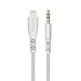 Ce cable lightning vers Jack 3.5mm vous permet de connecter vos appareils Lightning à l'autoradio, aux haut-parleurs, aux écouteurs ou à tout appareil doté d'une prise audio 3,5 mm ou d'un port d'entrée auxiliaire.