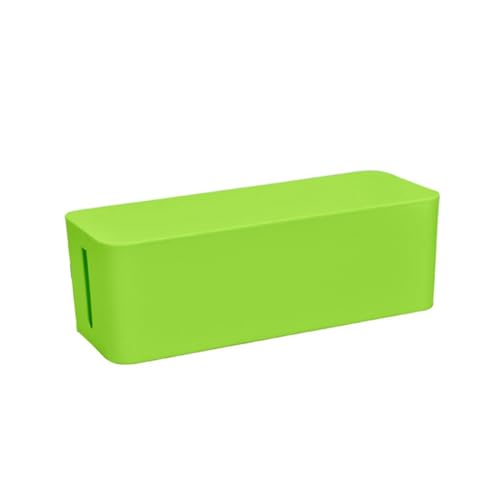 Nemeae - Caja de almacenamiento de cable con caja antichoque eléctrica para sistema de hogar y oficina para cubrir y ocultar las múltiples tomas de corriente, protector contra sobretensiones A