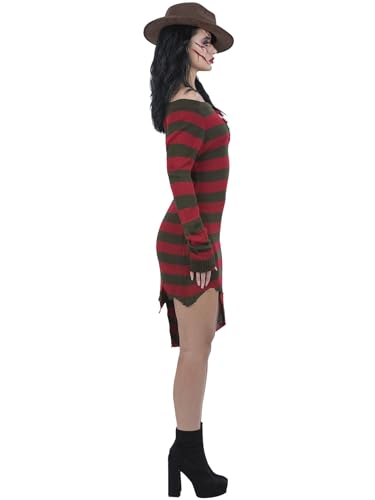 Smiffys Women A Nightmare On Elm Street, Freddy Krueger Costume A Nightmare On Elm Street, Freddy Krueger Costume (pack of 1)