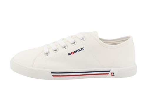 Romika 74r0052002, Zapatillas Mujer, Blanco, 38 EU