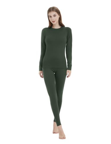 Image of Iguana Womens 100% Merino Wool Base Layer Set Active Thermals