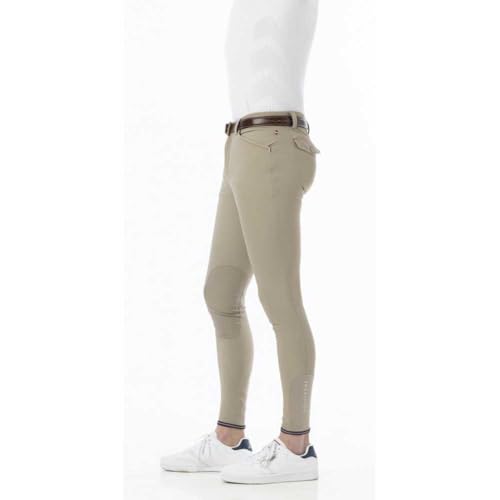 EQUITHEME Eliot Riding Pants 48 culotte équitation homme stretch