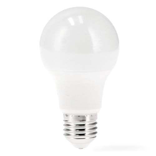 M Ledme - Pack 6, Bombilla Led E27 A60 10W, Luz fría (6000k), casquillo E27, 820 Lumen, IP20, Apertura del Haz de Luz 200°, Eficiencia energética y Bajo Consumo. LM7610 - Imagen 3