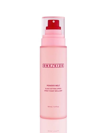 ONE/SIZE Powder Melt Setting Spray (100mL / 3.4 oz), Glass