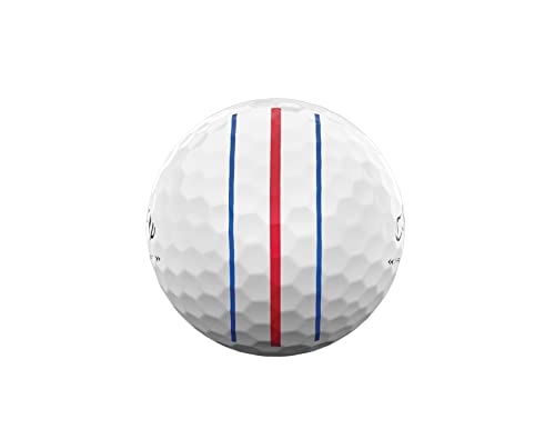 Callaway-Chrome-Soft-X-Triple-Track-Bolas-DE-Golf-Adultos-Unisex-Blanco-Talla-unica