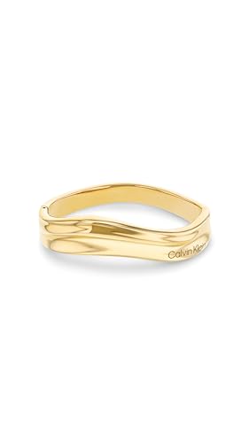 Calvin Klein Brazalete Rígido para Mujer Colección ELEMENTAL en Oro Amarillo - 35000642